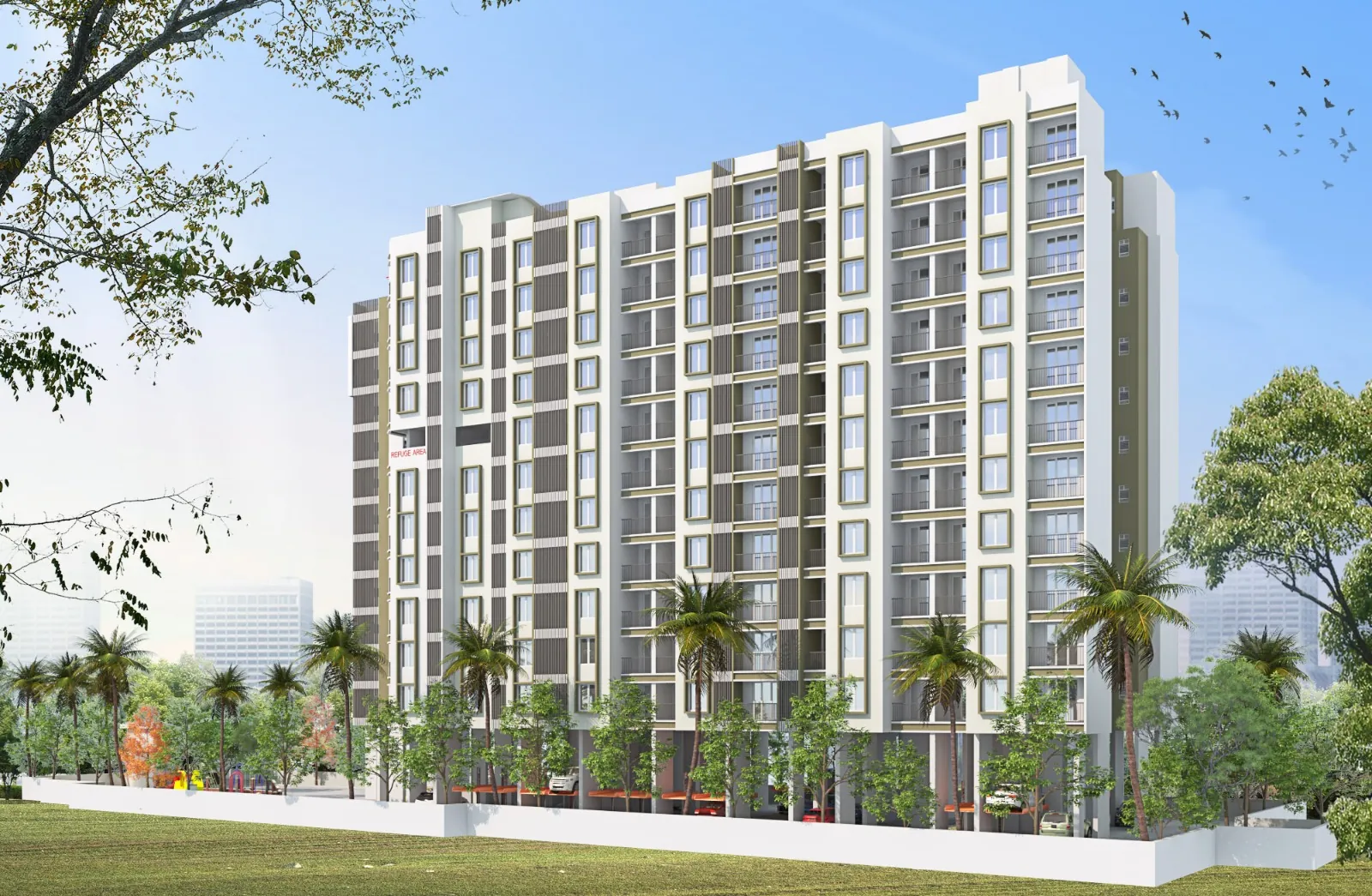 Venkateshwara Height — front elevation